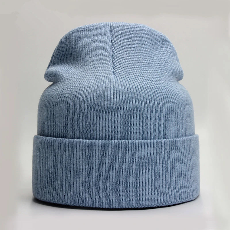 Genzi Soft & Warm Wool Blend Knitted Beanie