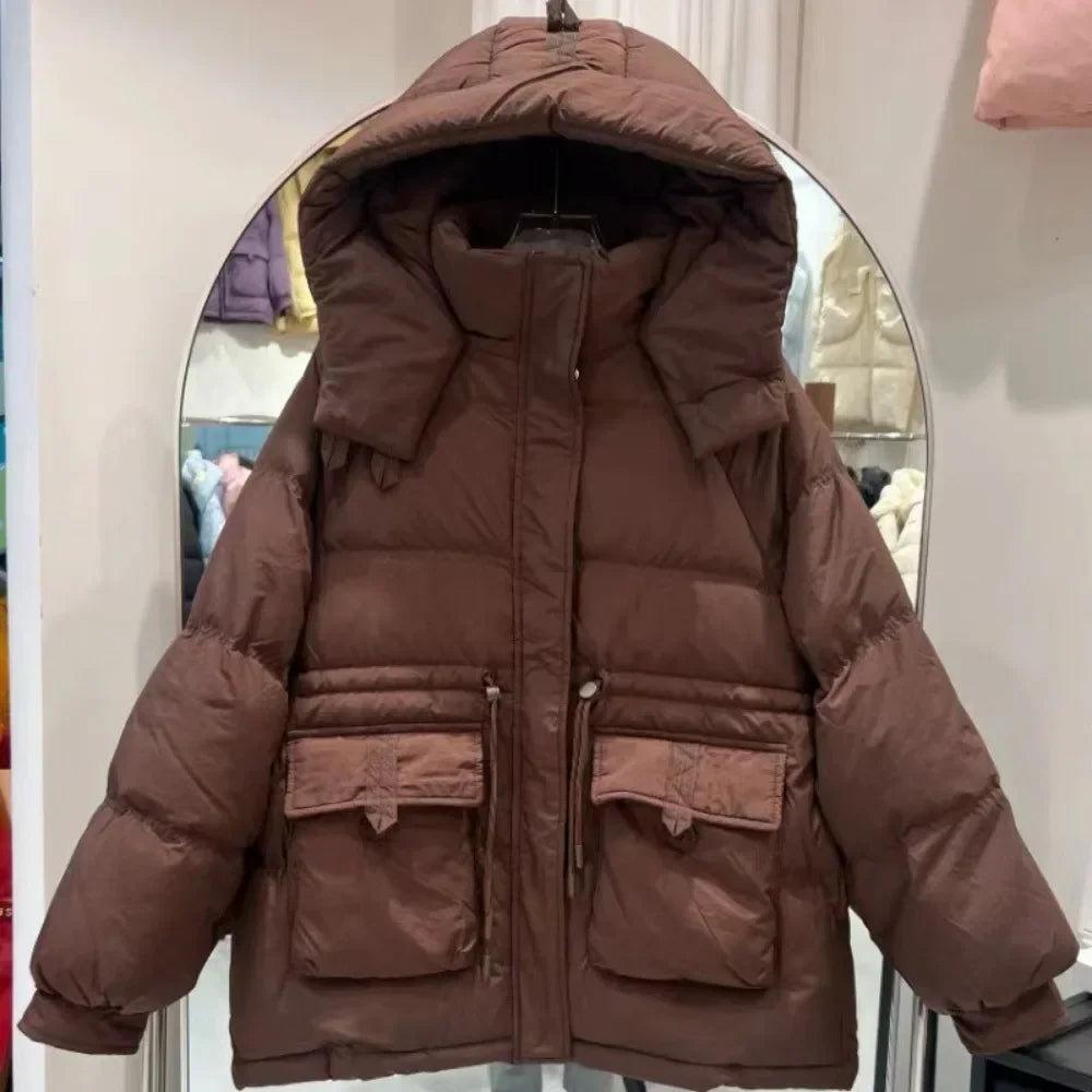 Genzi Mid-length Puffer Jacket Dawn Coat