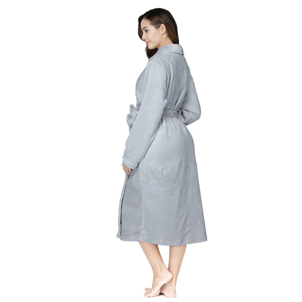 Genzi Soft Touch Fluffy Robe