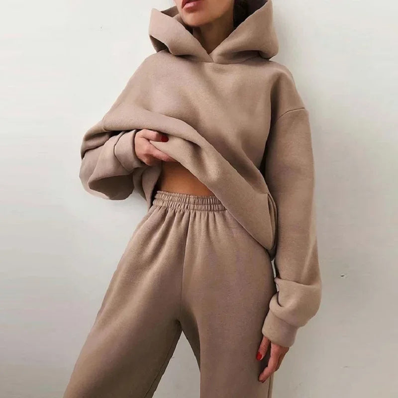 Genzi Hooded Casual Loungewear