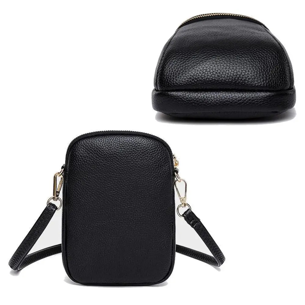 Genzi Pu Waterproof Crossbody Shoulder Bag