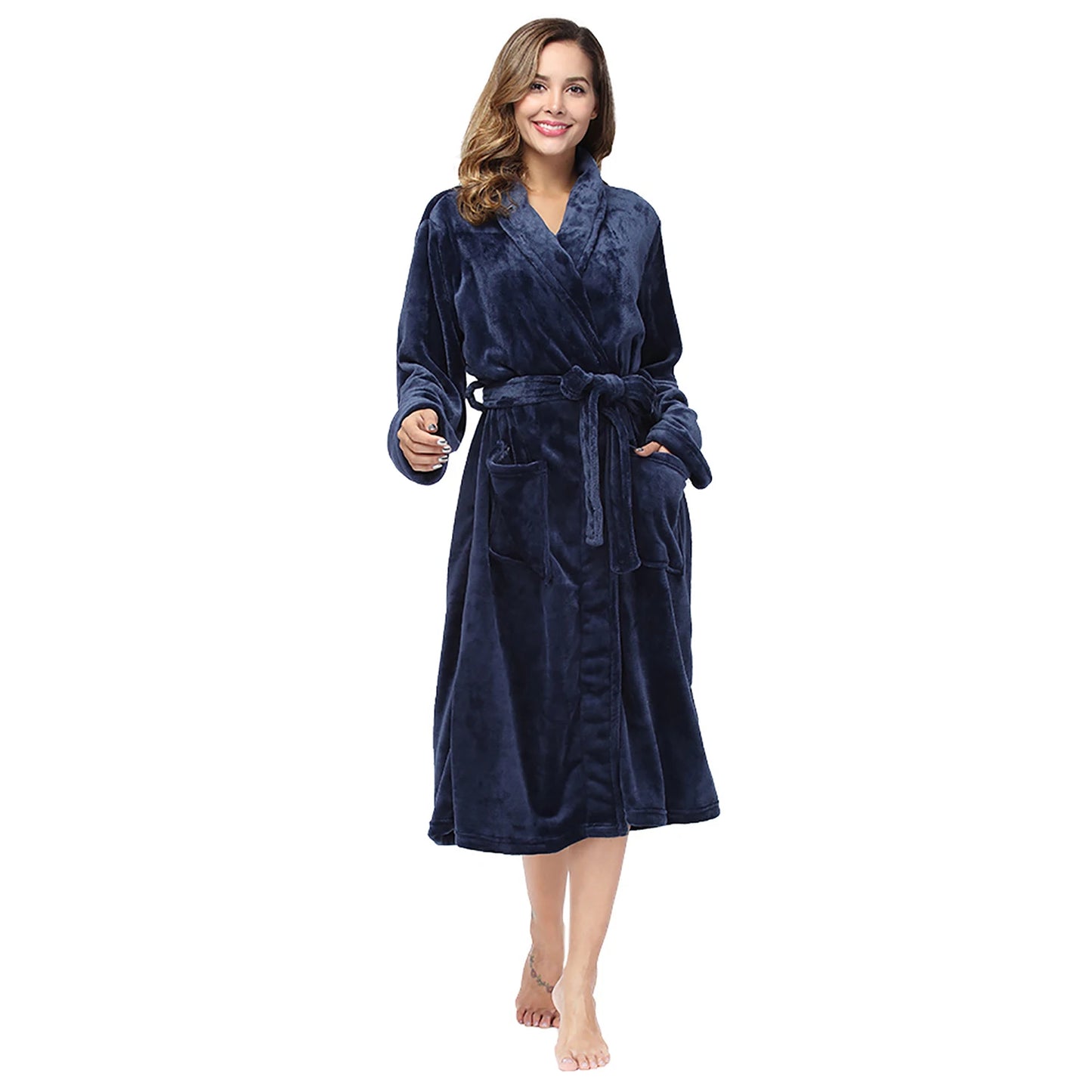 Genzi Soft Touch Fluffy Robe