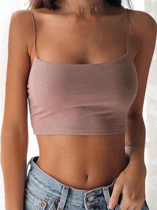 Genzi Strappy Crop Top