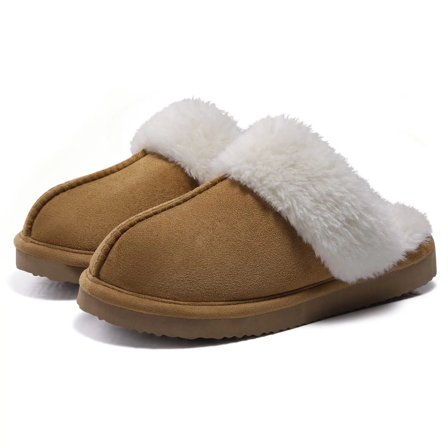 Genzi faux Fur Sheep Skin Slippers