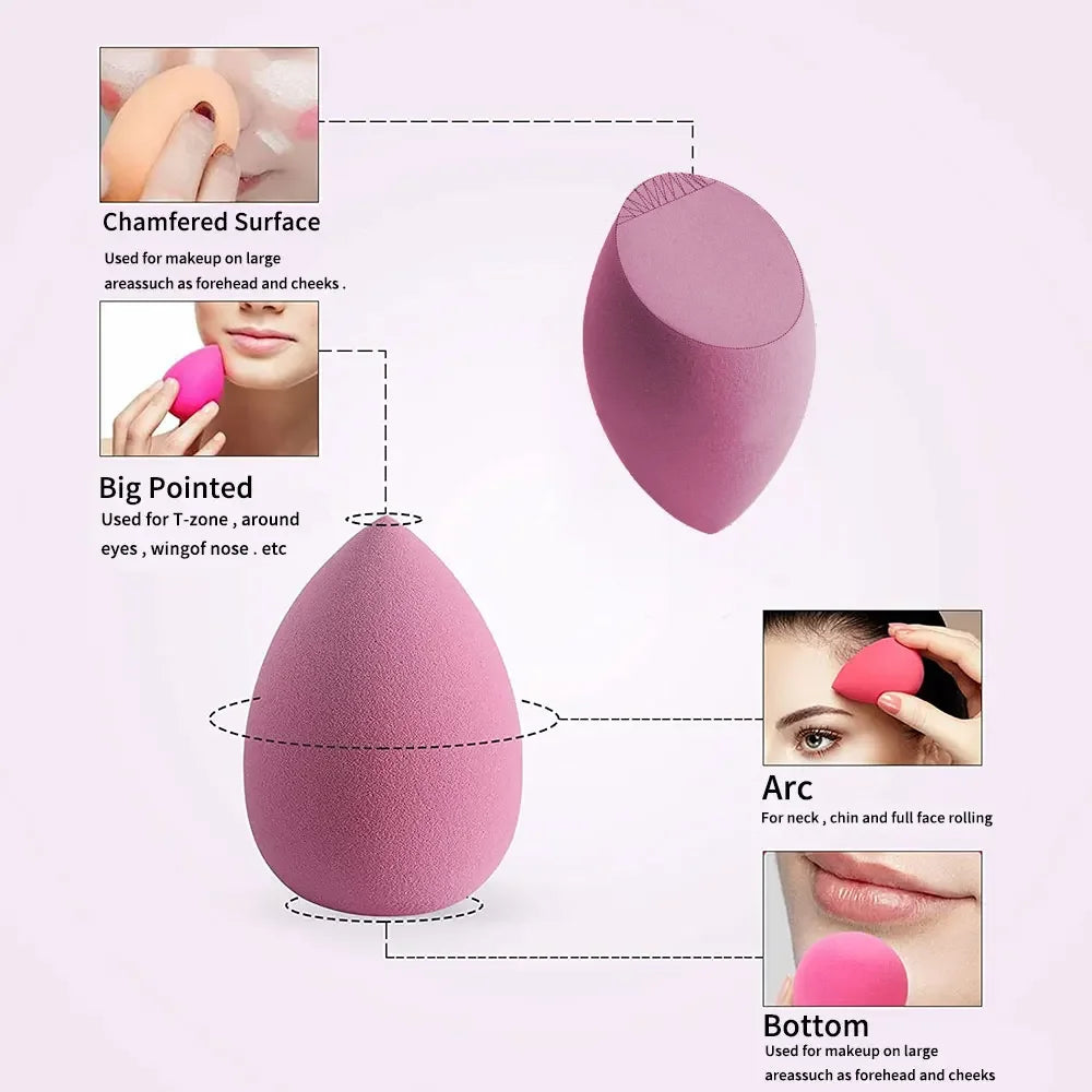 4/8pcs Makeup Sponge Blender Beauty Egg