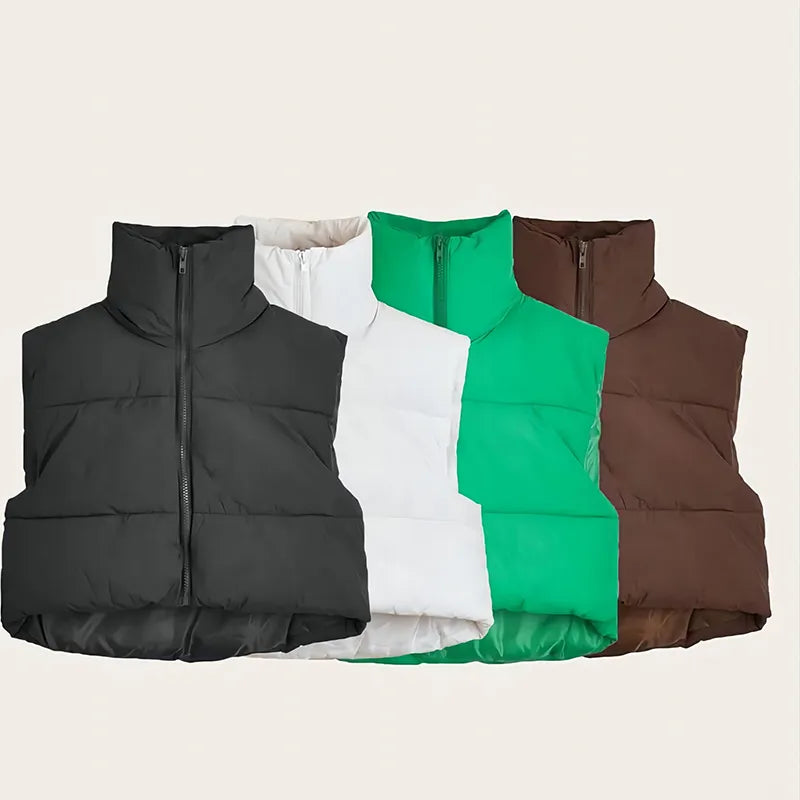 Women's Sleeveless Warm winter  Elegant Gilet