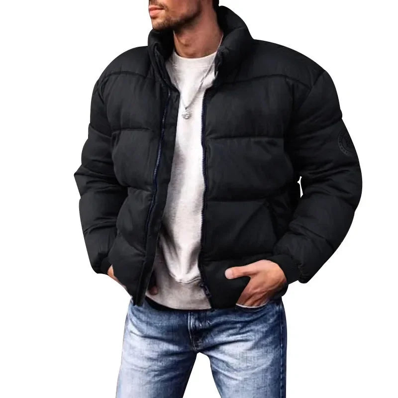 GENZI MAN Casual Padded Zipper Coat