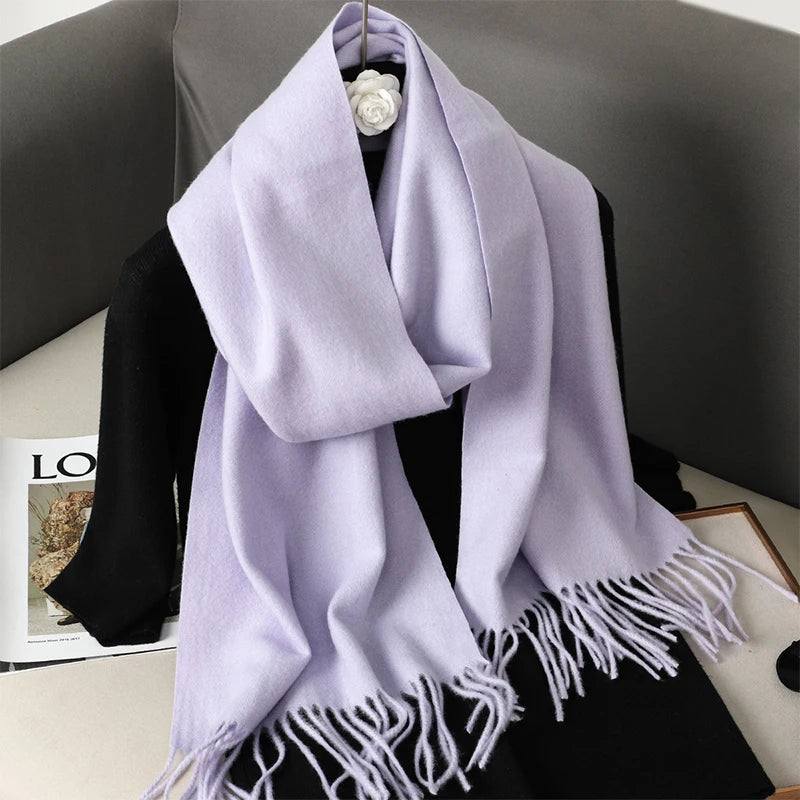 Genzi Long Warm Cashmere Pashmina