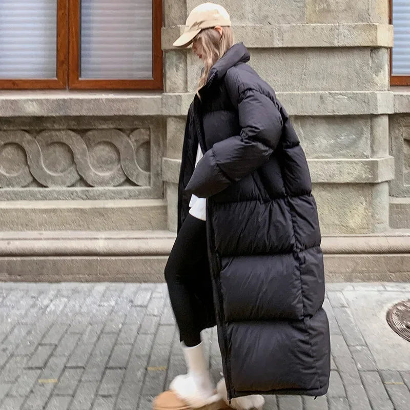 Genzi Long Quilted Oversize Puffer Coat