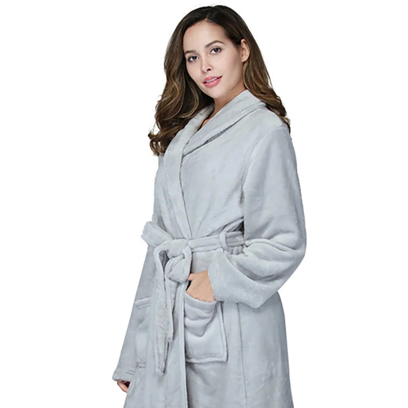 Genzi Soft Touch Fluffy Robe