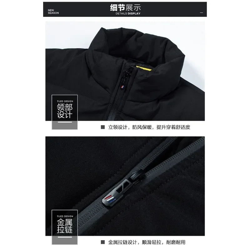 GENZI MAN Casual Padded Zipper Coat