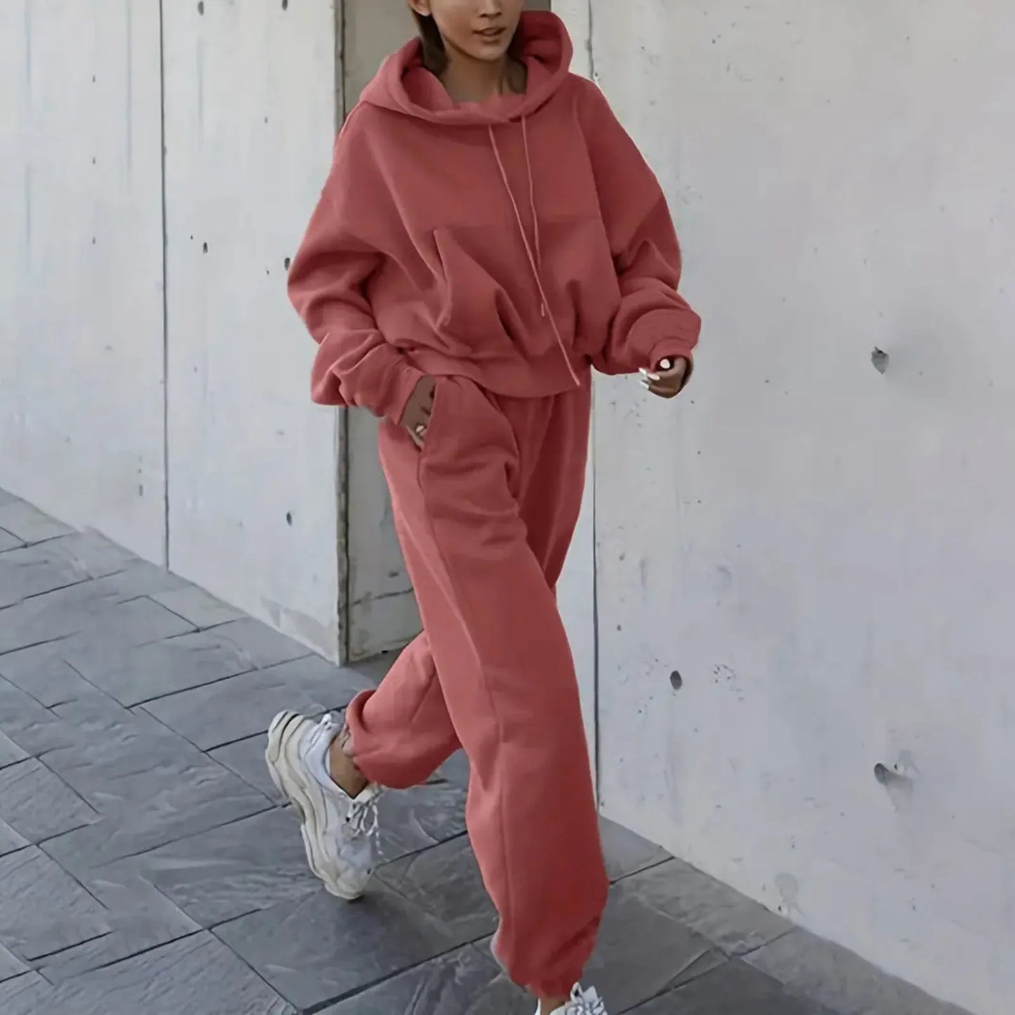 Genzi Oversize Hooded Tracksuit