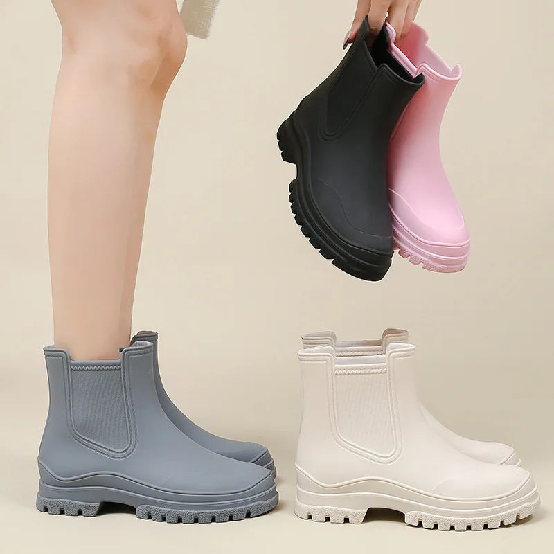 GENZI CHELSEA RAIN BOOTS