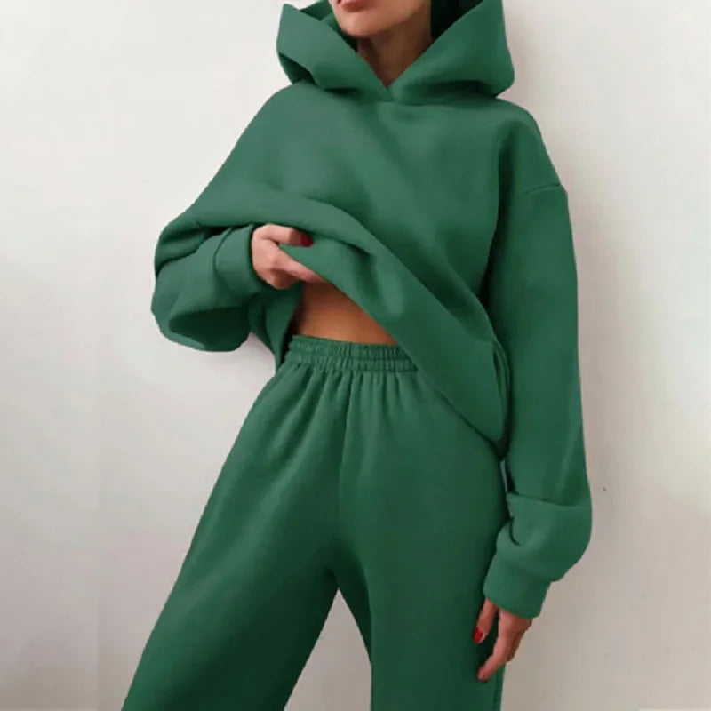 Genzi Hooded Casual Loungewear