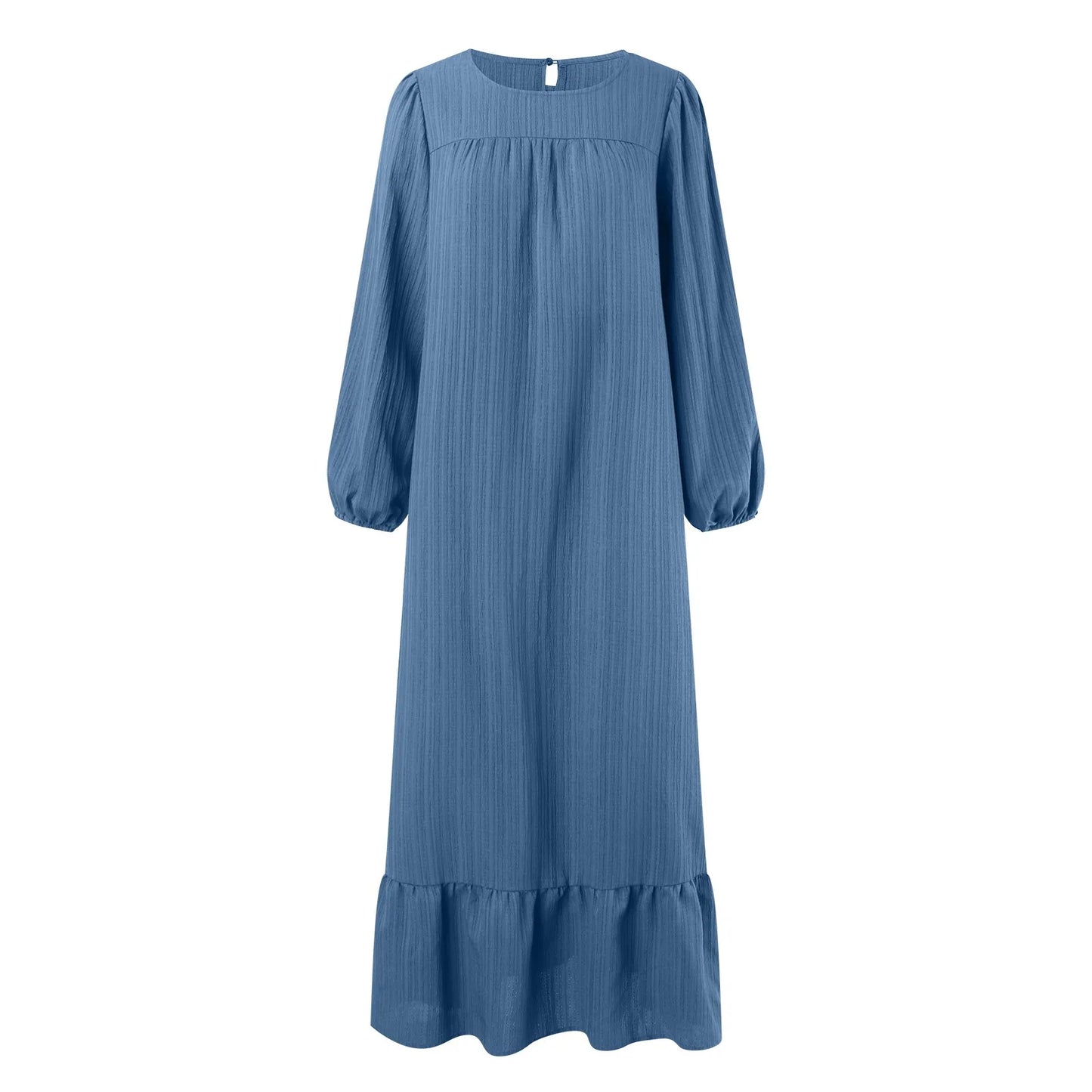 Genzi Long Sleeve Oversized Kaftan Dress