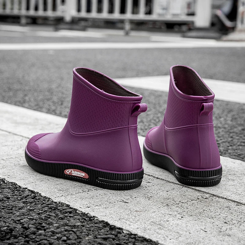 GENZI SHORT WATERPROOF RAIN BOOTS