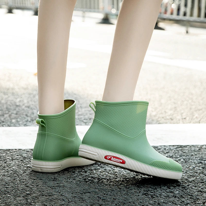 GENZI SHORT WATERPROOF RAIN BOOTS