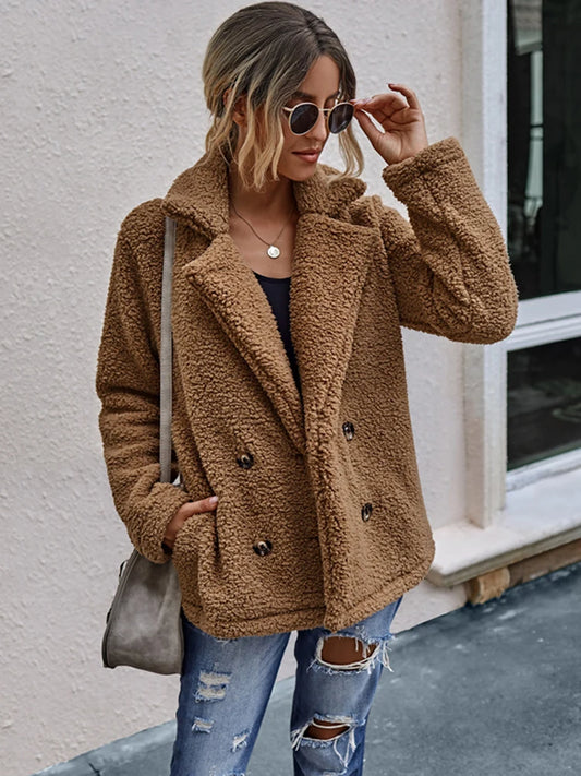 Faux Fur Teddy Coat