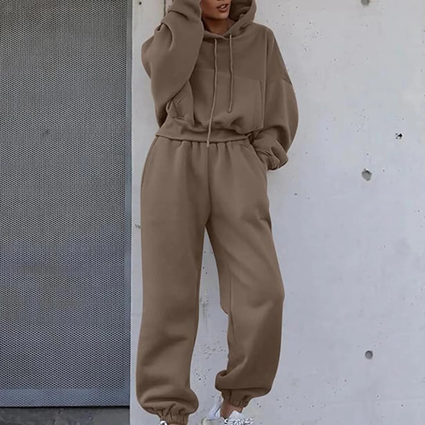 Genzi Oversize Hooded Tracksuit