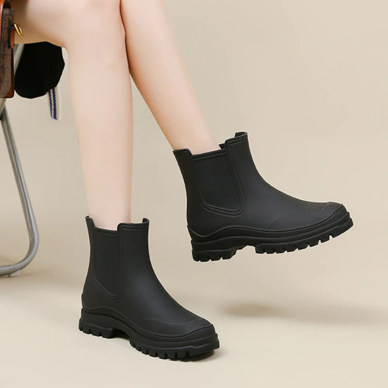 GENZI CHELSEA RAIN BOOTS