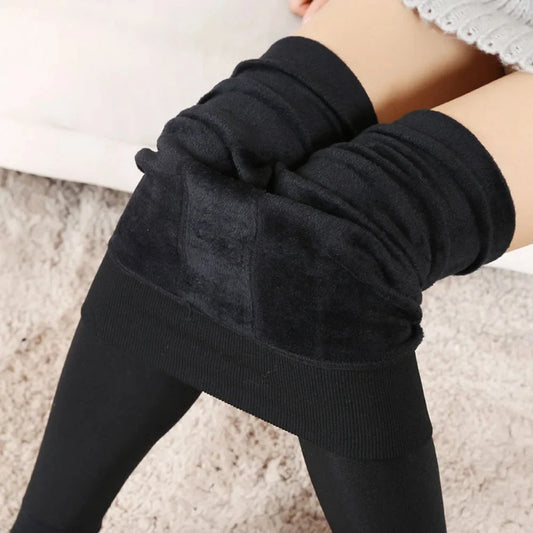 Genzi High Waist Fleece Lined Leggings