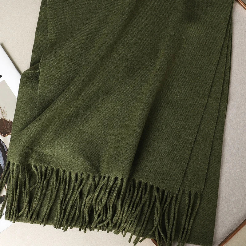 Genzi Long Warm Cashmere Pashmina