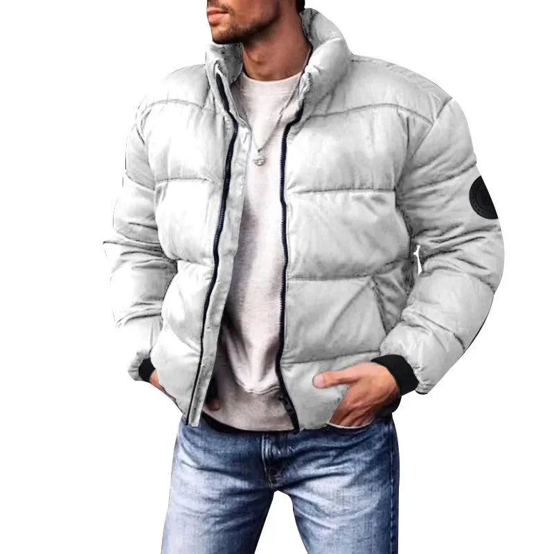 GENZI MAN Casual Padded Zipper Coat