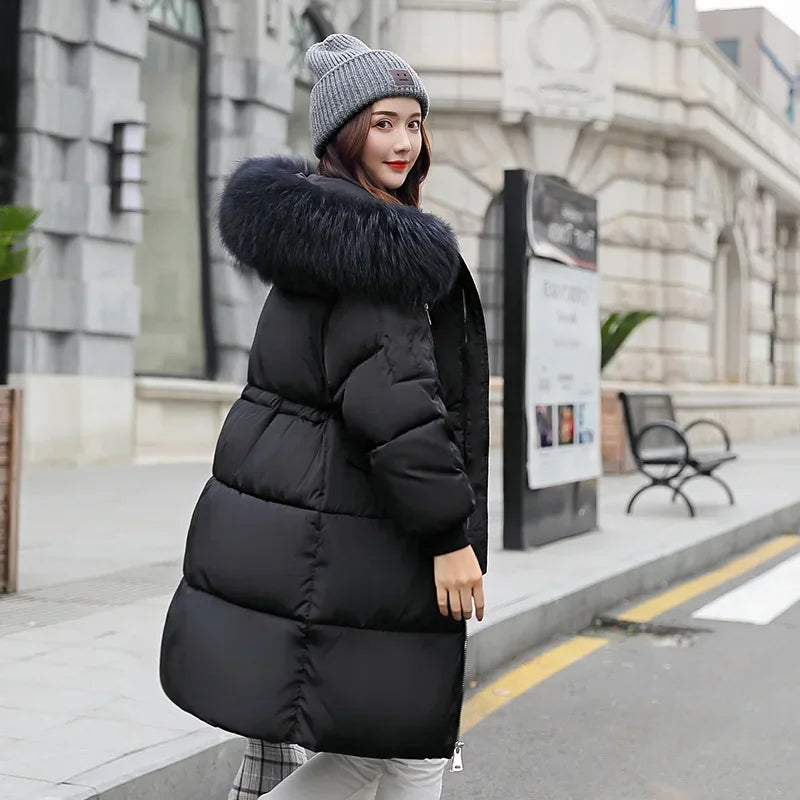 Genzi Fur Hood Dawn Parka Puffer Jacket