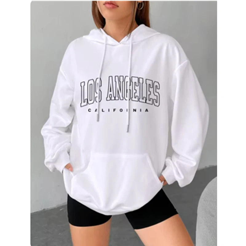 Genzi Los Angeles California Graphic Hoodie